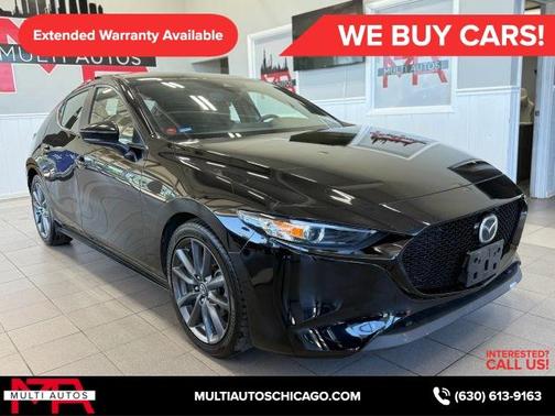 Jet Black Mica 2019 Mazda Mazda3 AWD w/Preferred Package