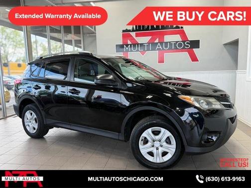 Black 2015 Toyota RAV4 LE