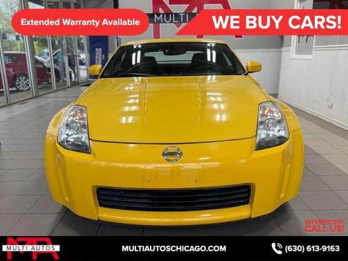 Ultra Yellow Metallic 2005 Nissan 350Z Touring