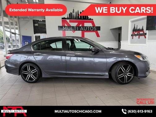 Gray 2016 Honda Accord Sport