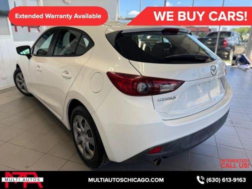 White 2015 Mazda Mazda3 i Sport