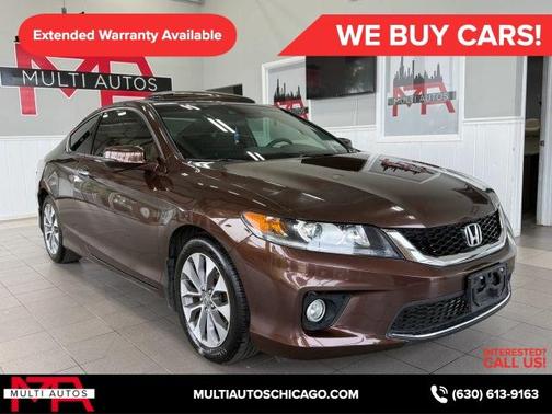 Brown 2013 Honda Accord EX-L