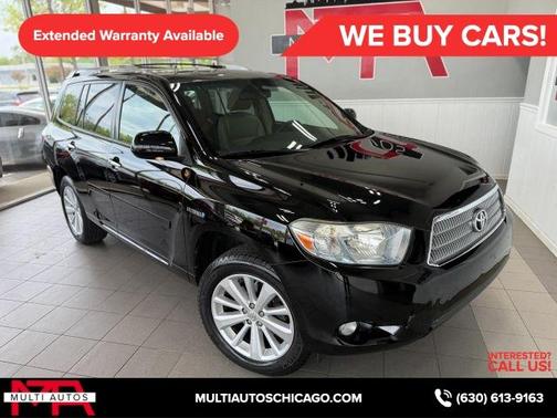 Black 2009 Toyota Highlander Hybrid Limited