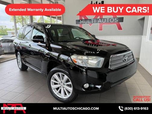 Black 2009 Toyota Highlander Hybrid Limited