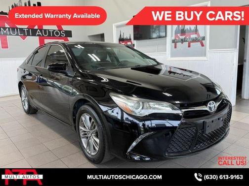 Black 2016 Toyota Camry LE