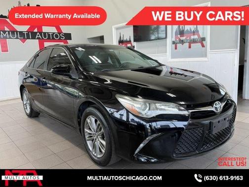 Black 2016 Toyota Camry LE