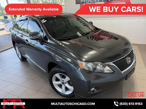 Gray 2011 Lexus RX 350 Base