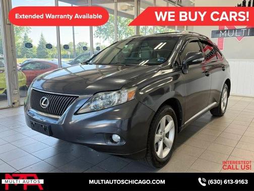 Gray 2011 Lexus RX 350 Base