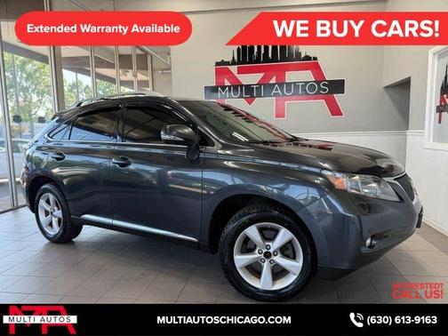Gray 2011 Lexus RX 350 Base