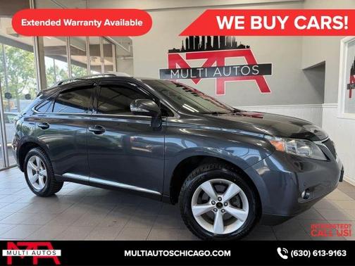 Gray 2011 Lexus RX 350 Base