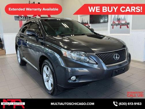 Gray 2011 Lexus RX 350 Base