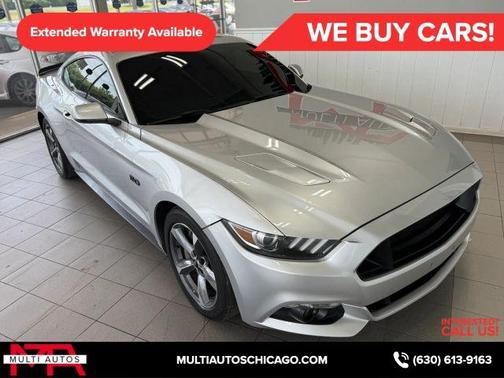 Silver 2015 Ford Mustang GT Premium