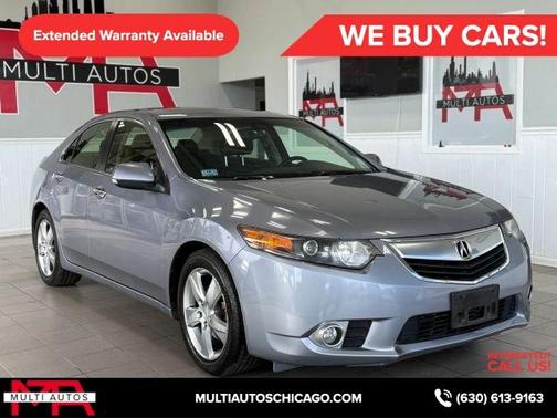 Blue 2012 Acura TSX Technology