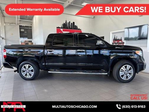Black 2017 Toyota Tundra Platinum