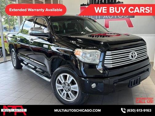 Black 2017 Toyota Tundra Platinum