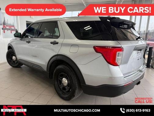 Silver 2020 Ford Utility Police Interceptor Base