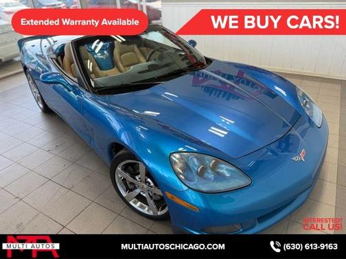 Blue 2008 Chevrolet Corvette