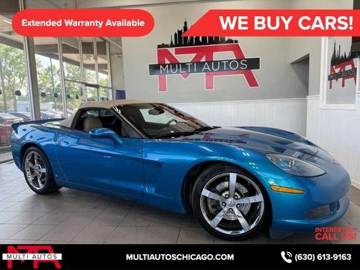Blue 2008 Chevrolet Corvette