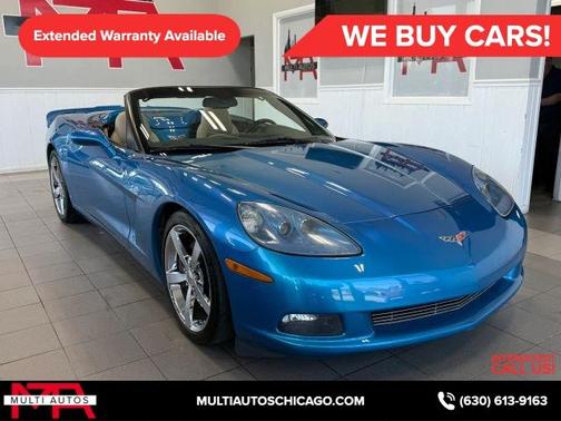 Blue 2008 Chevrolet Corvette