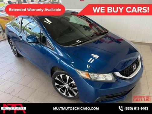 Blue 2013 Honda Civic Si