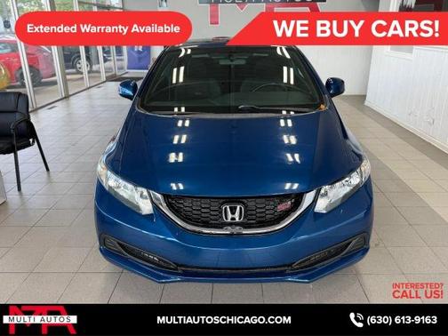 Blue 2013 Honda Civic Si