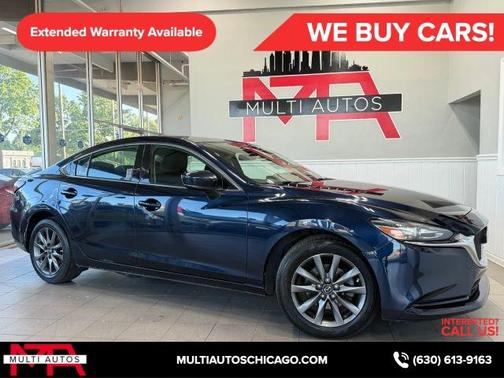 Deep Crystal Blue Mica 2018 Mazda Mazda6 Sport