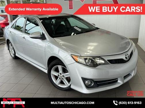 Gray 2012 Toyota Camry SE