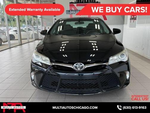 Black 2016 Toyota Camry SE