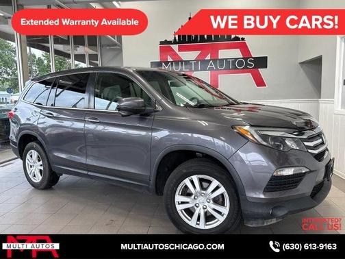 Gray 2017 Honda Pilot EX-L