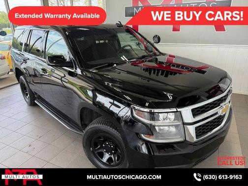 Black 2018 Chevrolet Tahoe Police