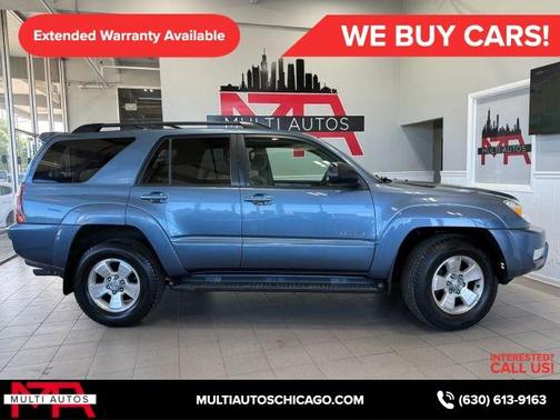 Blue 2003 Toyota 4Runner Sport