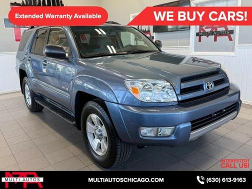 Blue 2003 Toyota 4Runner Sport