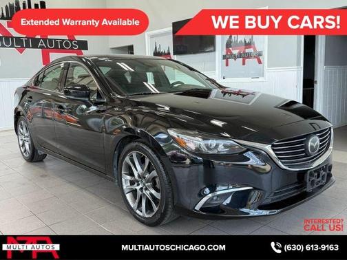 Jet Black Mica 2017 Mazda Mazda6 Grand Touring