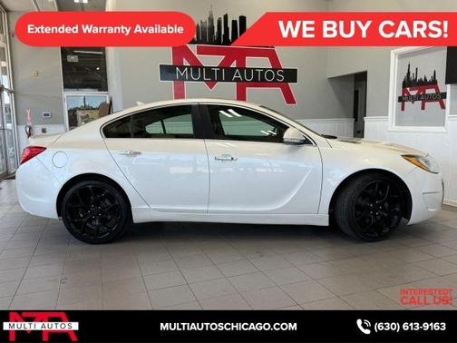White 2012 Buick Regal GS
