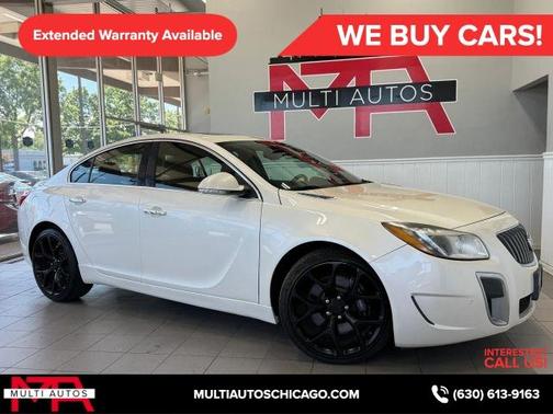 White 2012 Buick Regal GS