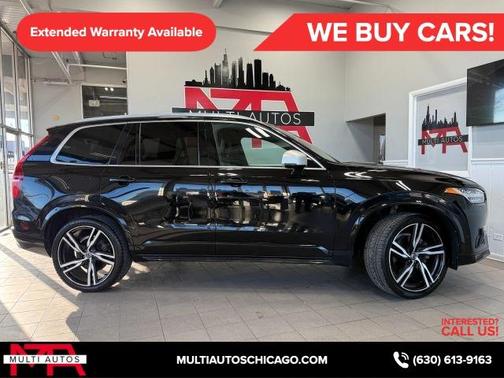 Black 2016 Volvo XC90 T6 R-Design