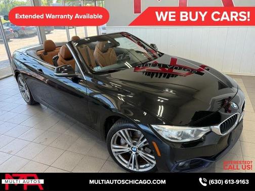 Black 2017 BMW 440 i xDrive