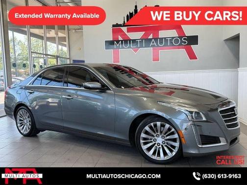 Gray 2016 Cadillac CTS 3.6L Premium