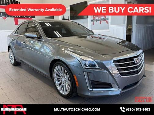 Gray 2016 Cadillac CTS 3.6L Premium