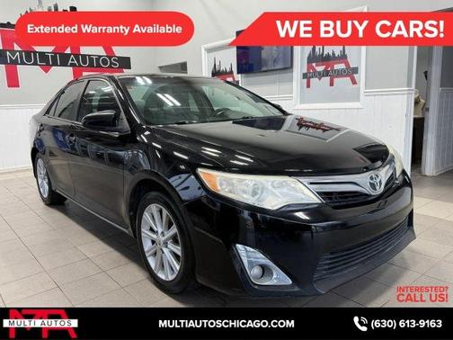 Black 2012 Toyota Camry XLE