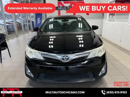 Black 2012 Toyota Camry XLE