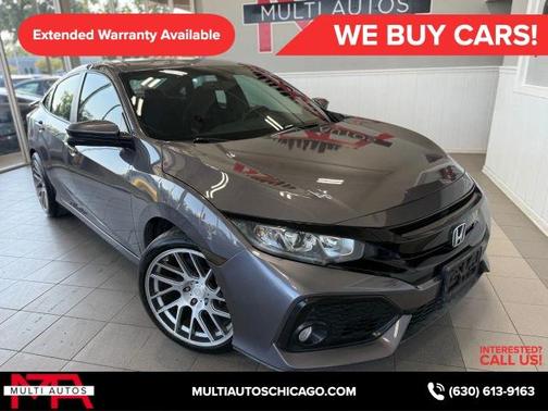 Gray 2017 Honda Civic Si