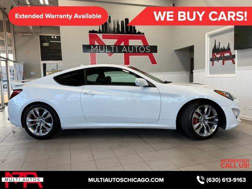 Casablanca White 2013 Hyundai Genesis Coupe 3.8 Track