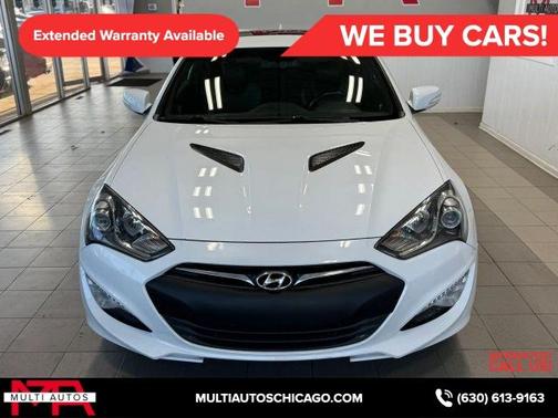 Casablanca White 2013 Hyundai Genesis Coupe 3.8 Track