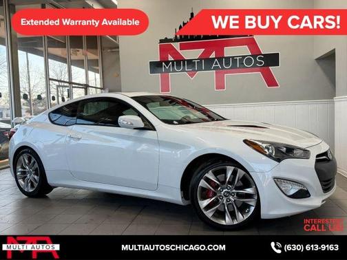 Casablanca White 2013 Hyundai Genesis Coupe 3.8 Track