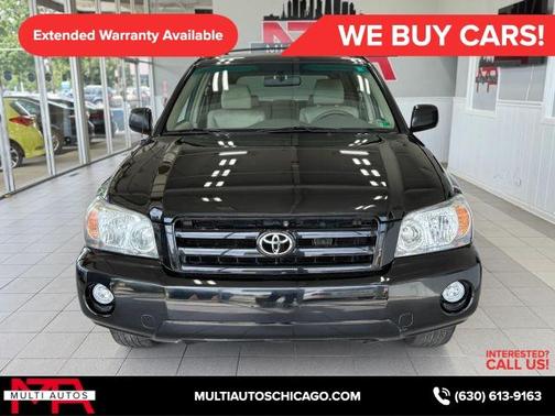 Black 2006 Toyota Highlander Sport