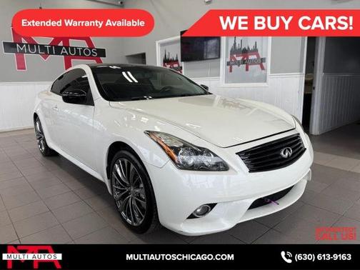 Majestic White 2015 INFINITI Q60 Base