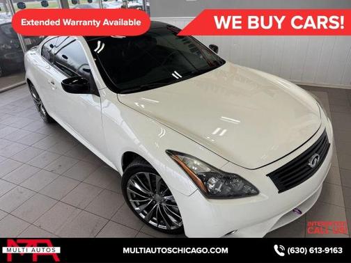 Majestic White 2015 INFINITI Q60 Base