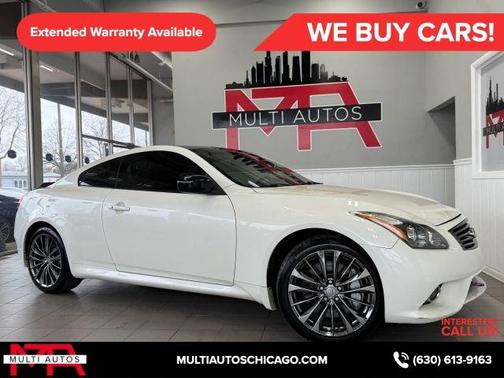 Majestic White 2015 INFINITI Q60 Base