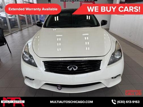 Majestic White 2015 INFINITI Q60 Base